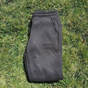 Puma Men’s Small Black Sweatpants Jogger